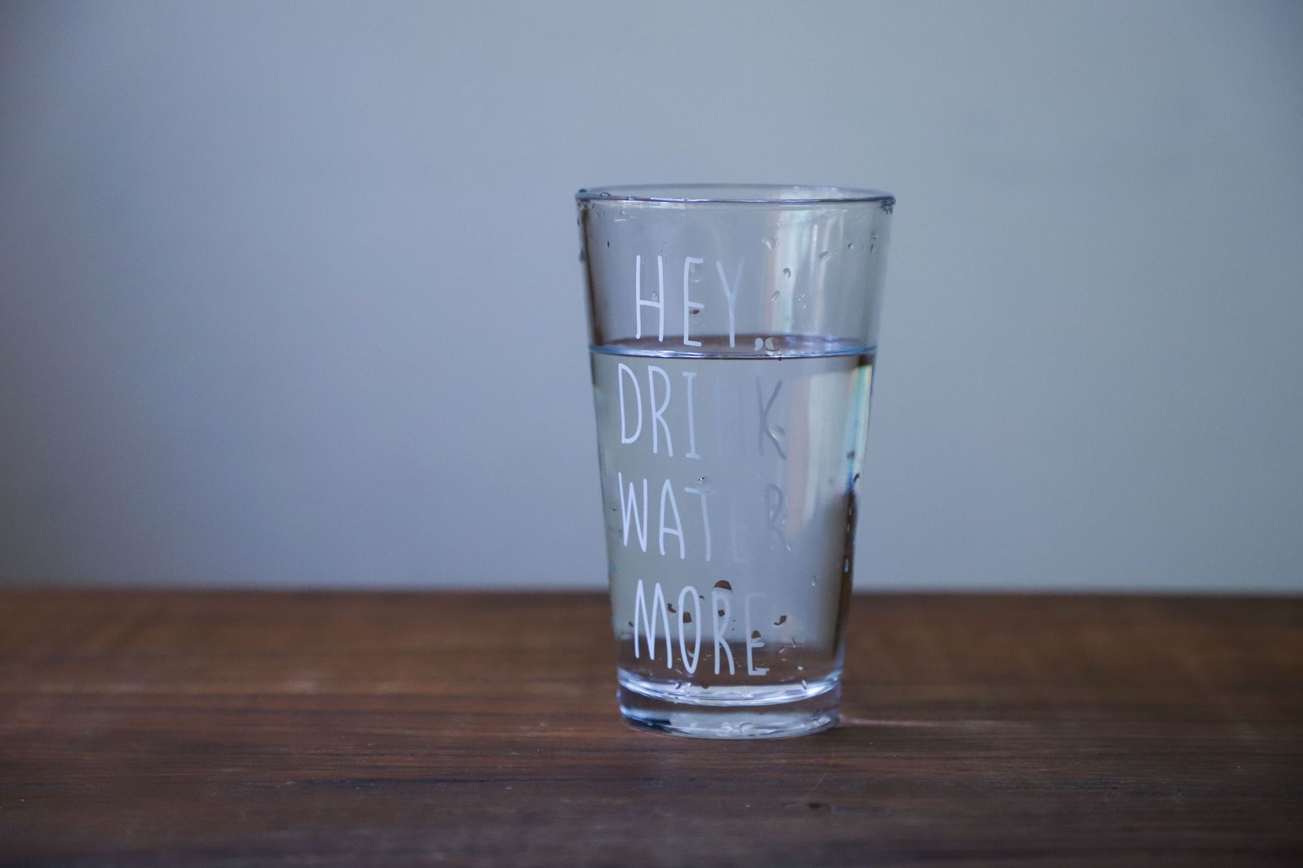 verre d'eau quotidien