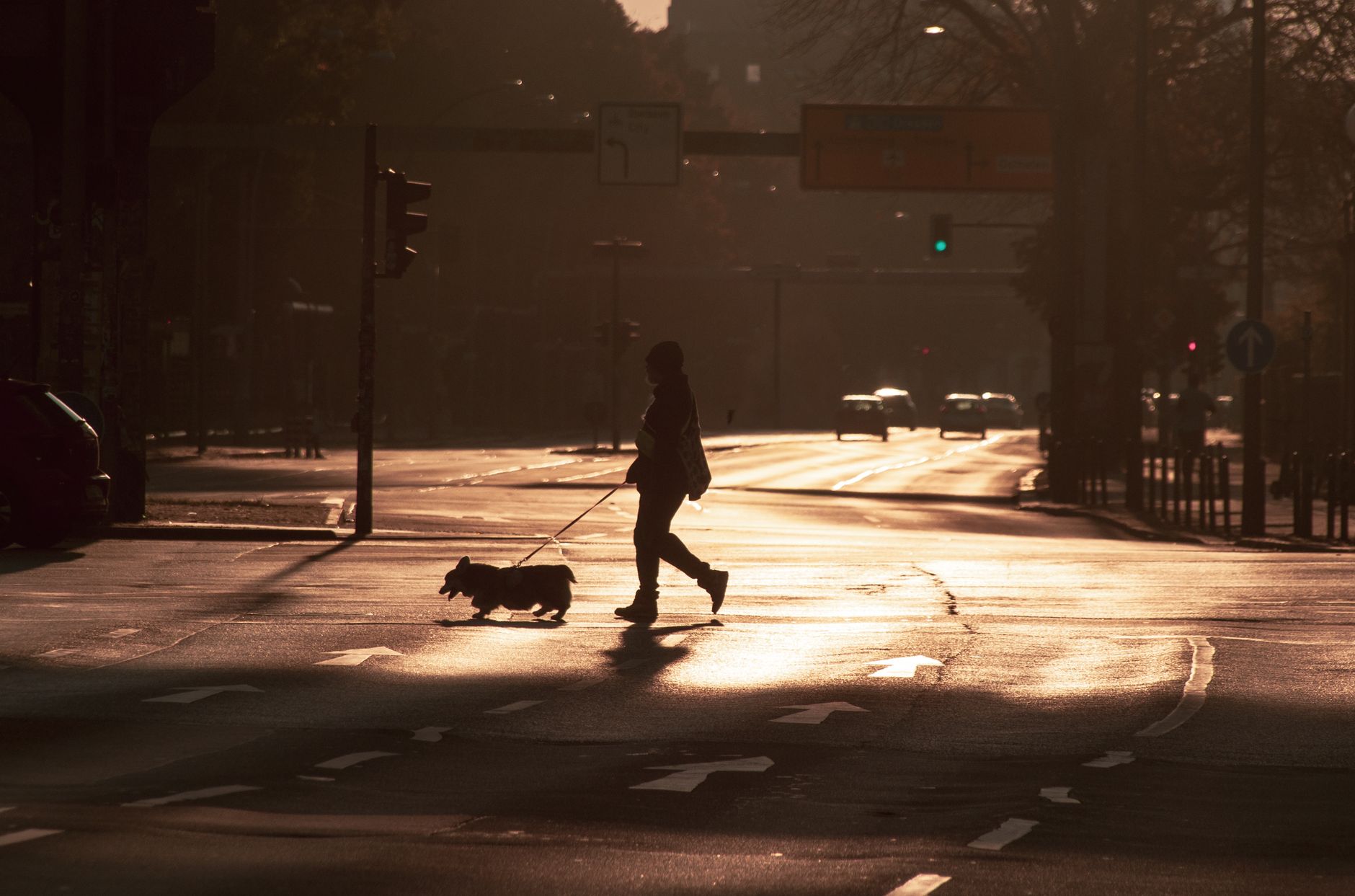 marche urbaine matin